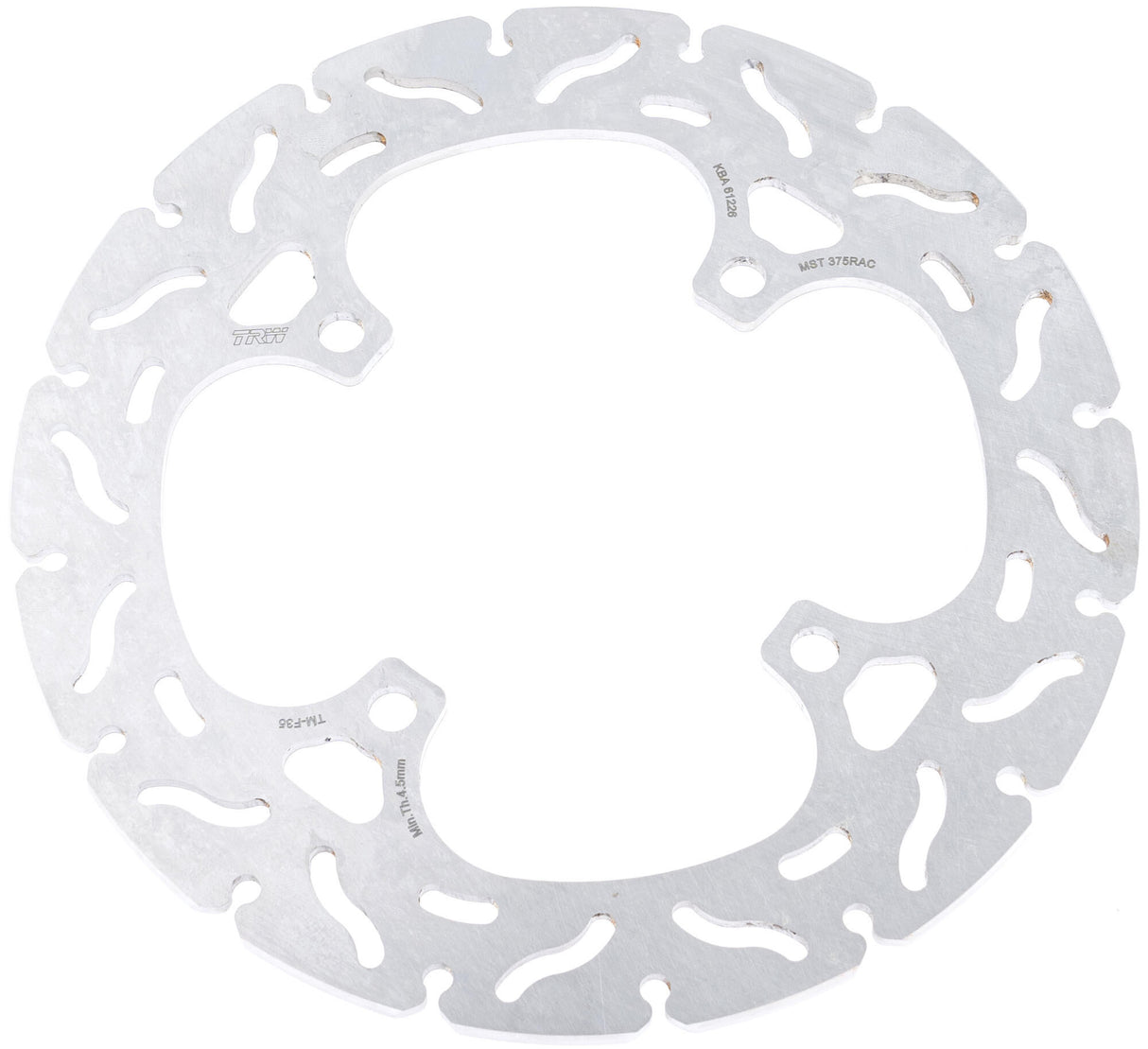Trw -lucas remschijf mst375rac rotor mst375rac rigid