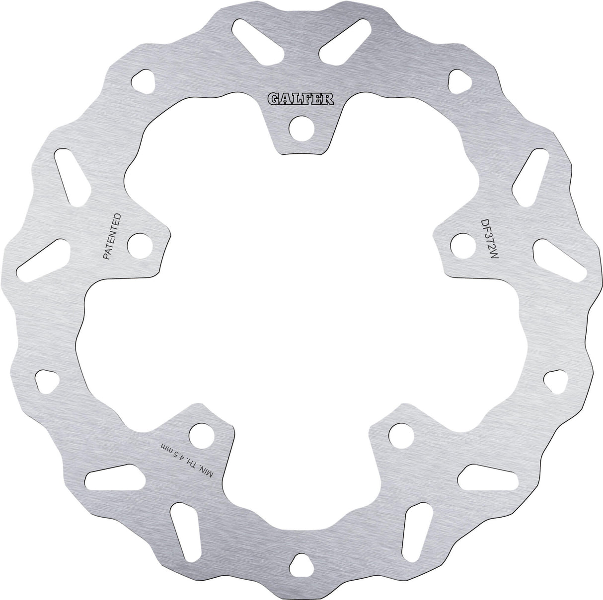 Galfer golf remschijf df372 rotor brake rotors starr r90r