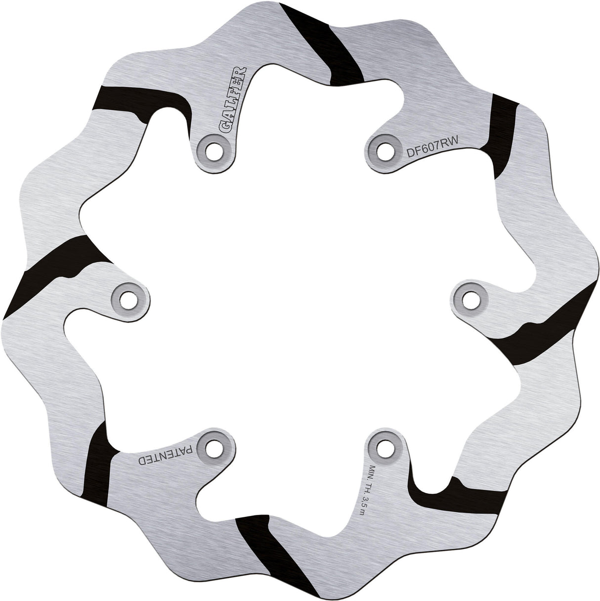 Galfer wave remschijf df607 rotor df607 rw offroad rigid gr.