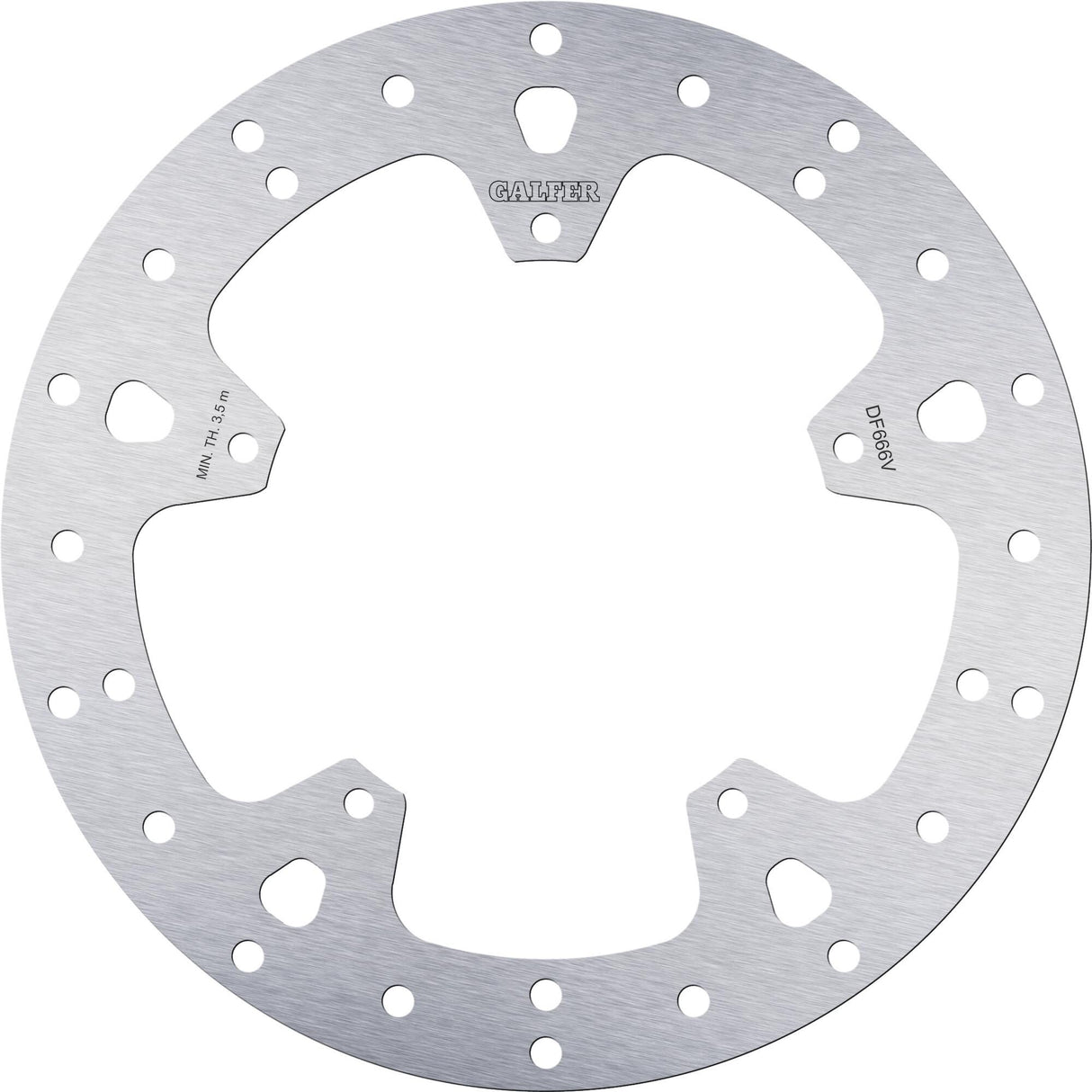 Galfer remschijf df666 rotor df666 type v rigid