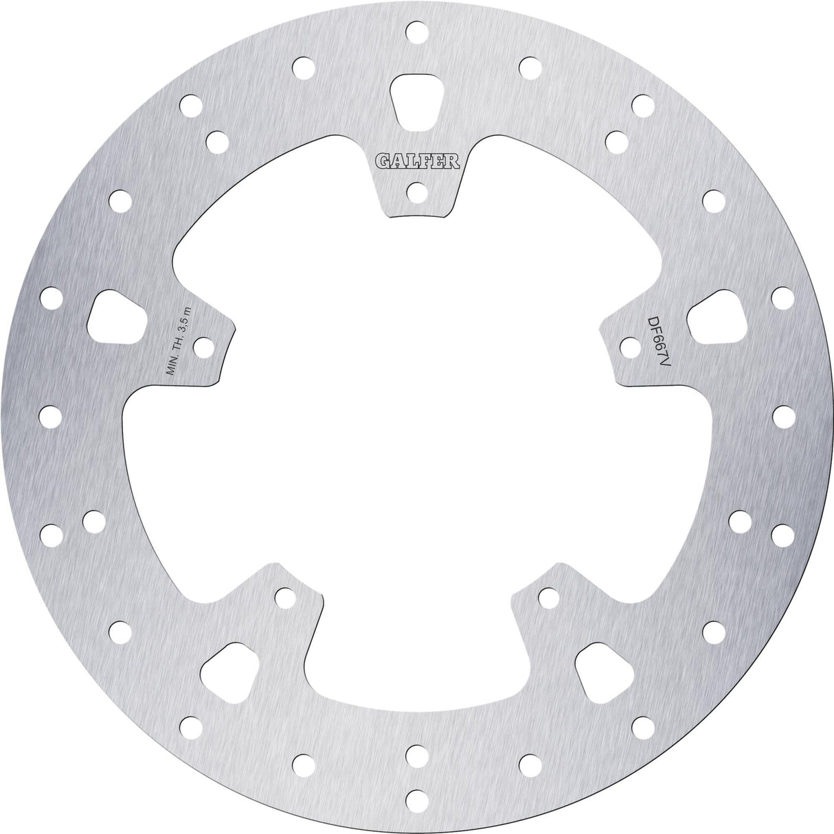 Galfer remschijf df667 rotor df667 type v rigid