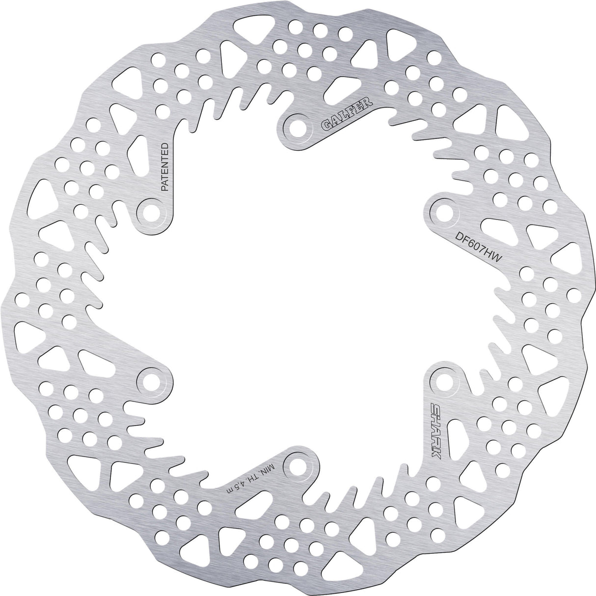 Galfer wave remschijf "df607" rotor galfer df607 hw offroad rigid shark