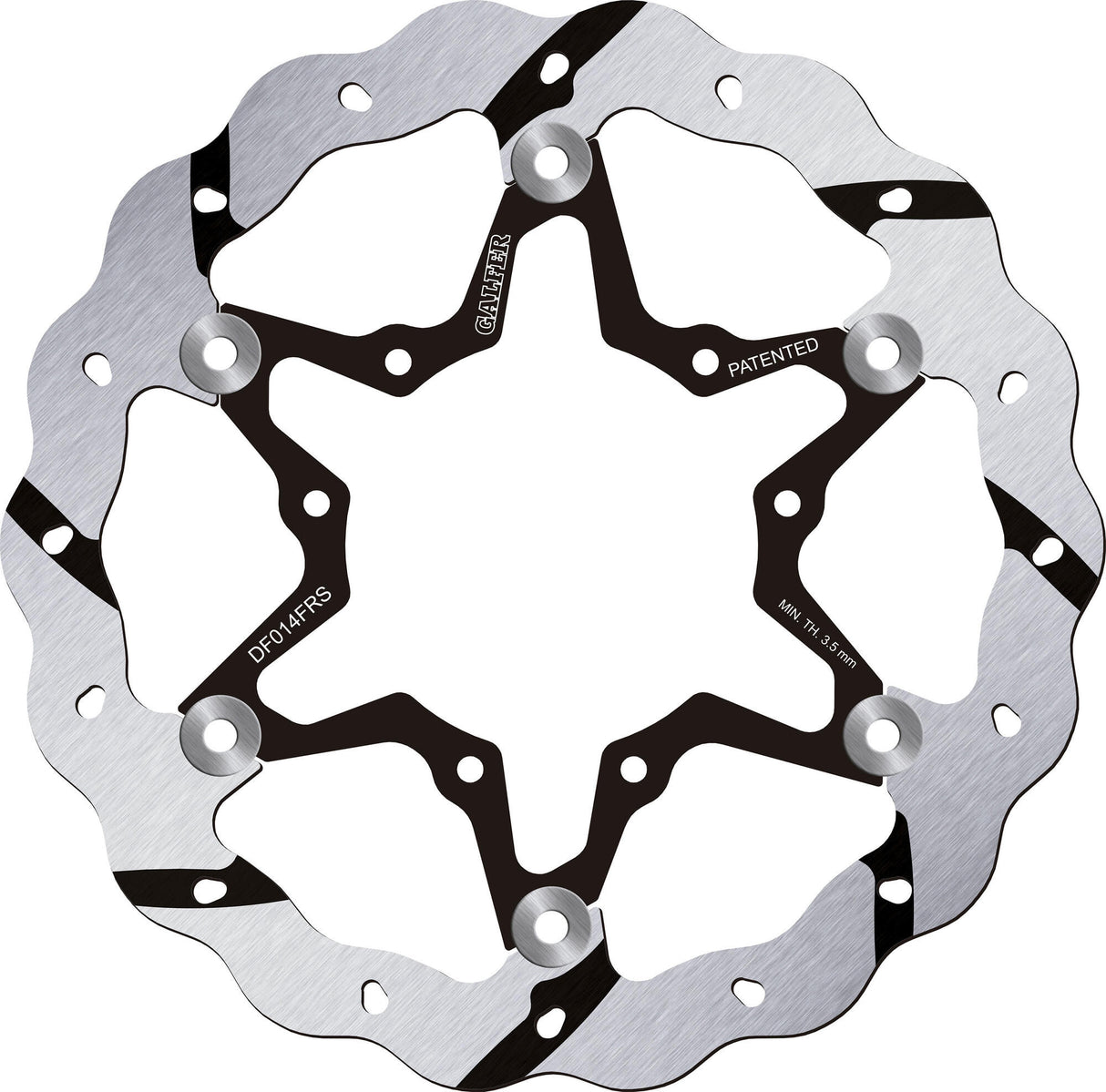 Galfer wave remschijf df014 rotor df014 frs offr.overs.float.gr.
