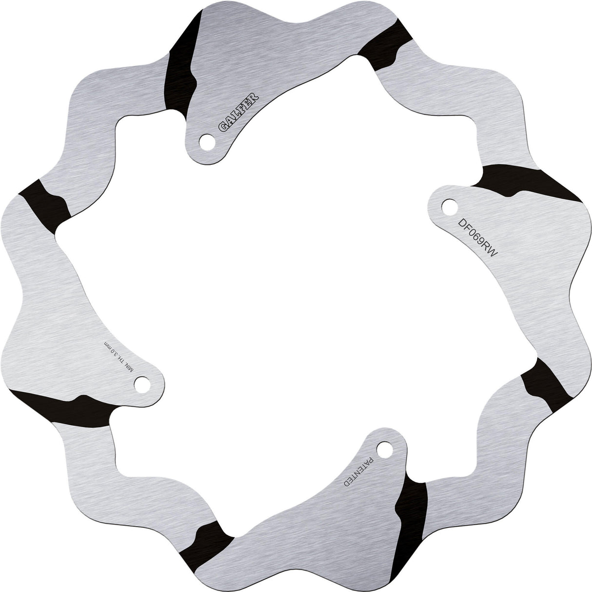 Galfer wave remschijf df069 rotor df069 rw offroad rigid gr.