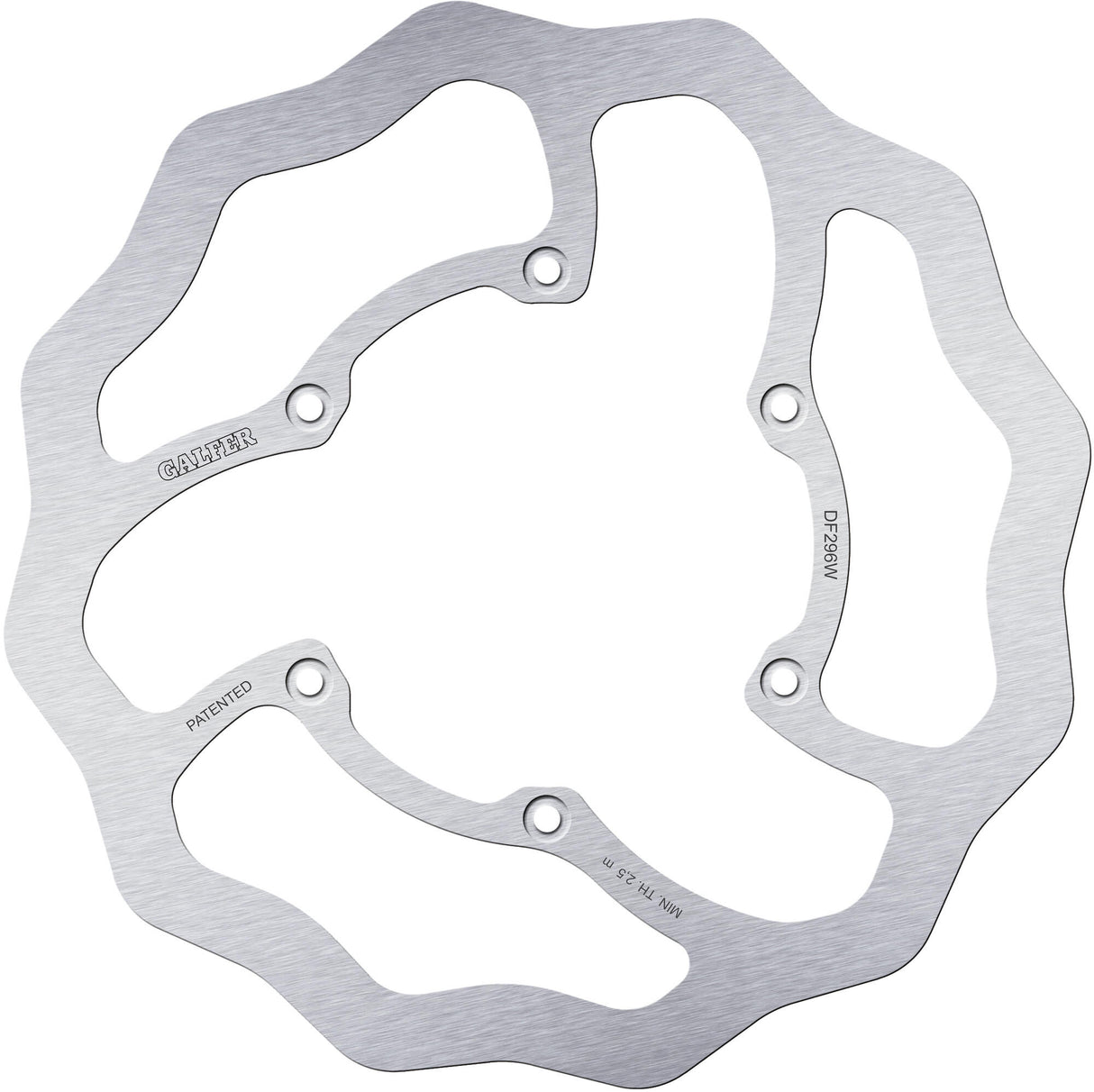 Galfer golf remschijf df296 wave rotor df296 type w offroad rigid