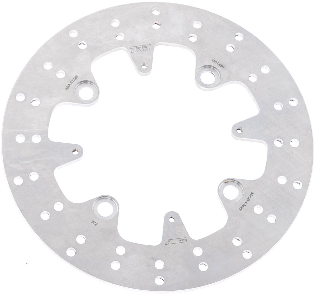 Trw remschijf mst455 rotor mst455 rigid