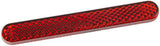 Zieger reflector adhesive reflector self-adhesive 100x13 red