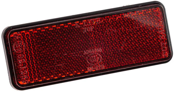Zieger reflector adhesive reflector with thread 85x30 red