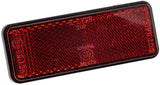Zieger reflector adhesive reflector with thread 85x30 red