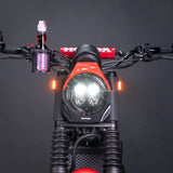 Motoism koplampmasker the nightcrawler . headlight mask mi honda cl500