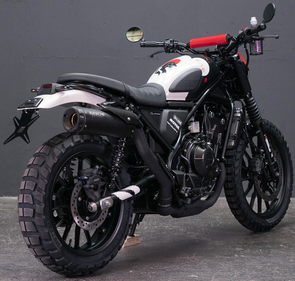 Motoism led achterlicht the nightcrawler . rear lights mi honda cl500