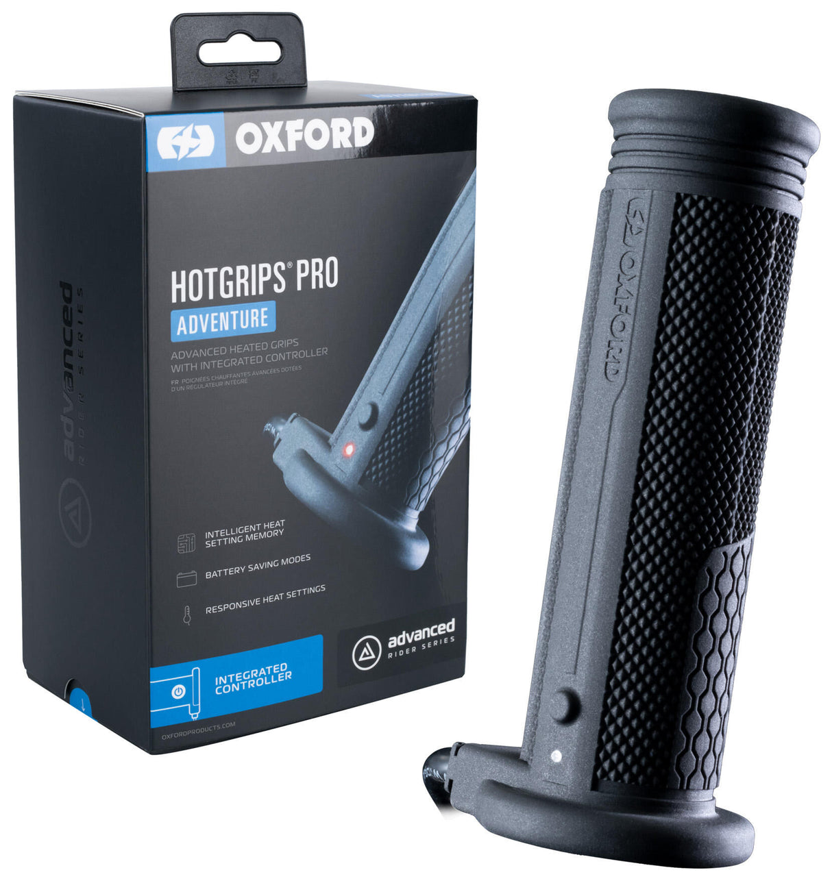 Oxford handvatverwarming hotgrips®pro van heated grips pro a 22+25mm open auto. contr.