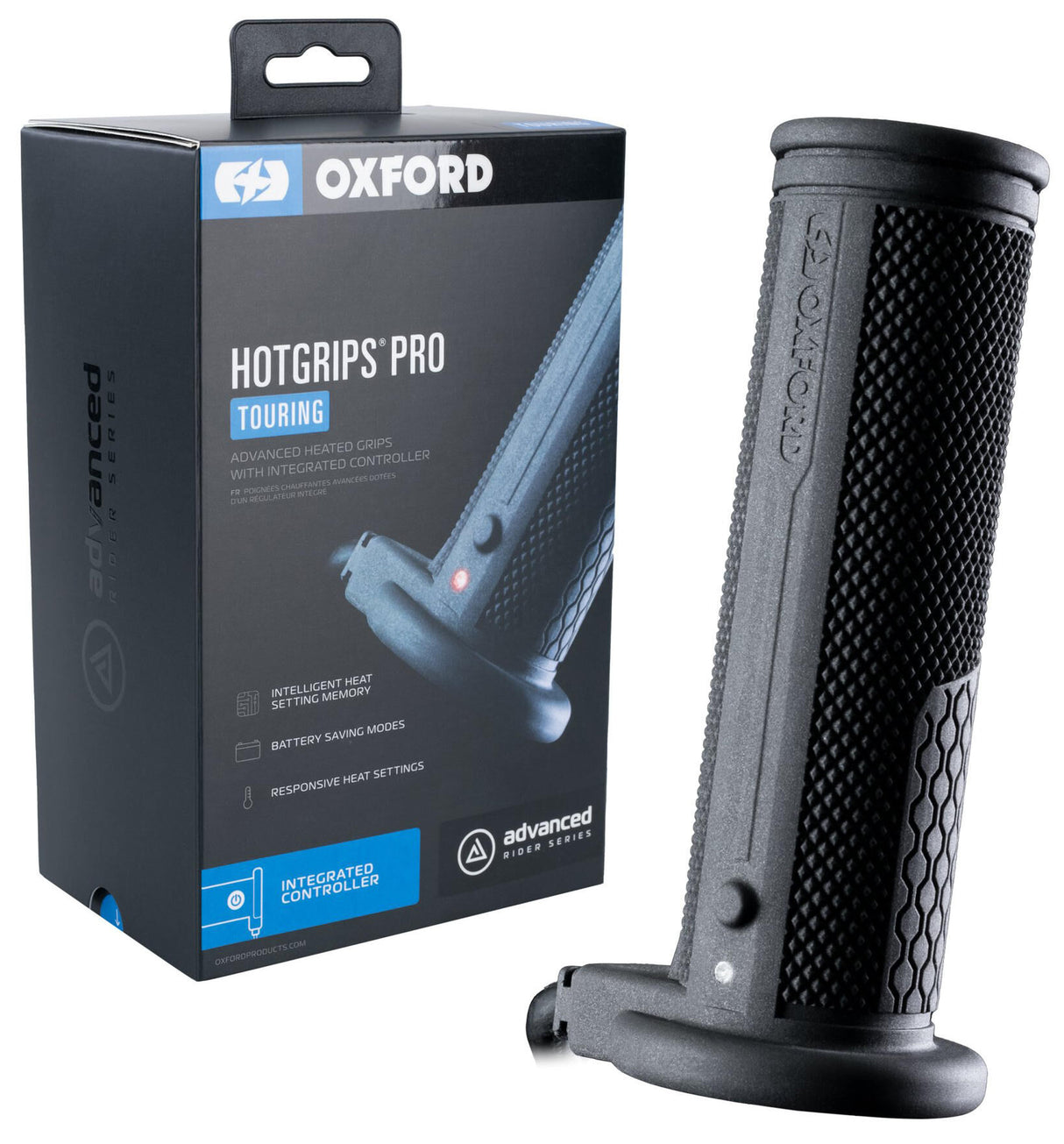 Oxford handvatverwarming hotgrips®pro van heated grips pro t 22+25mm open auto. contr.