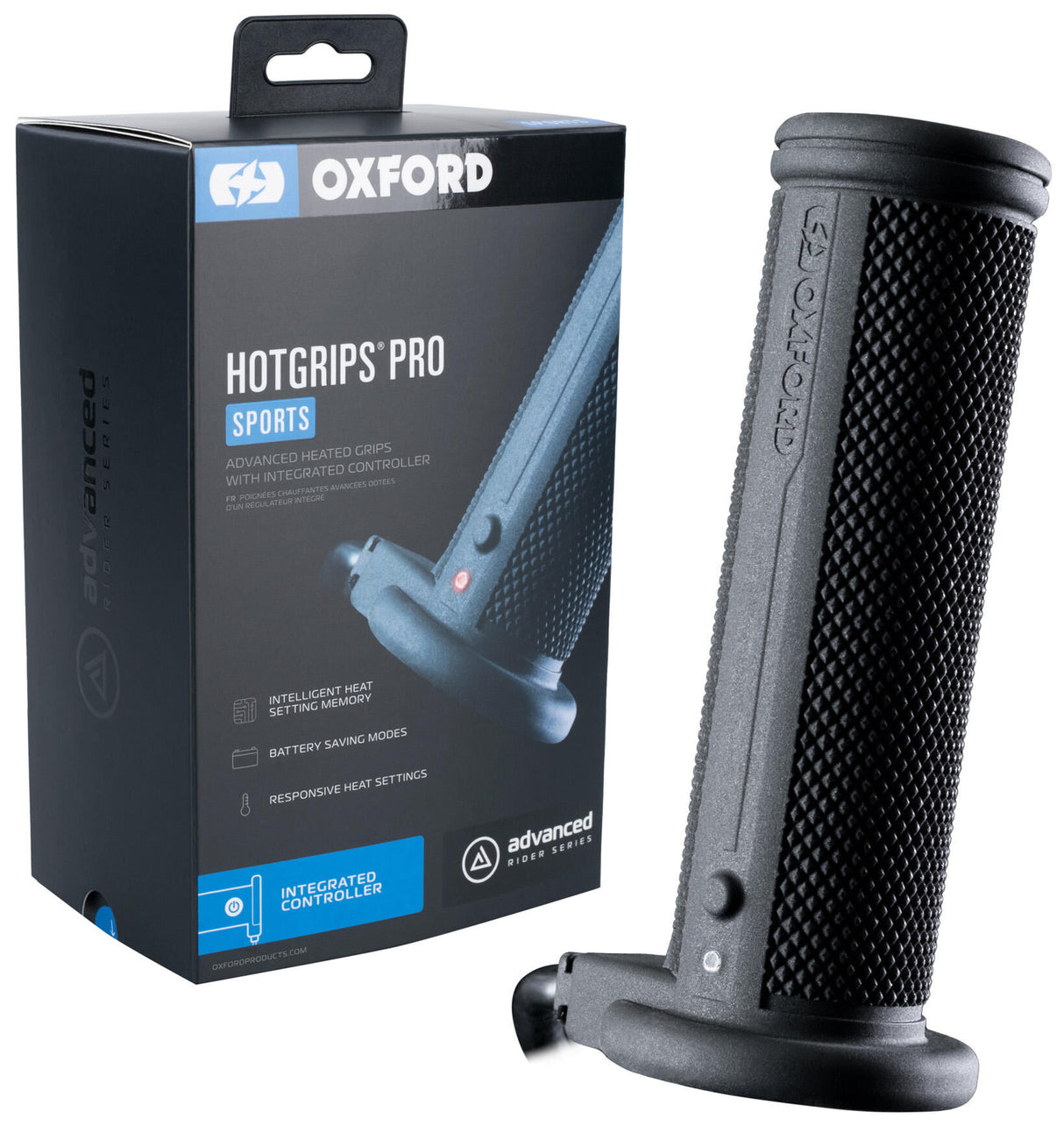 Oxford handvatverwarming hotgrips®pro van heated grips pro s 22+25mm open auto. contr.