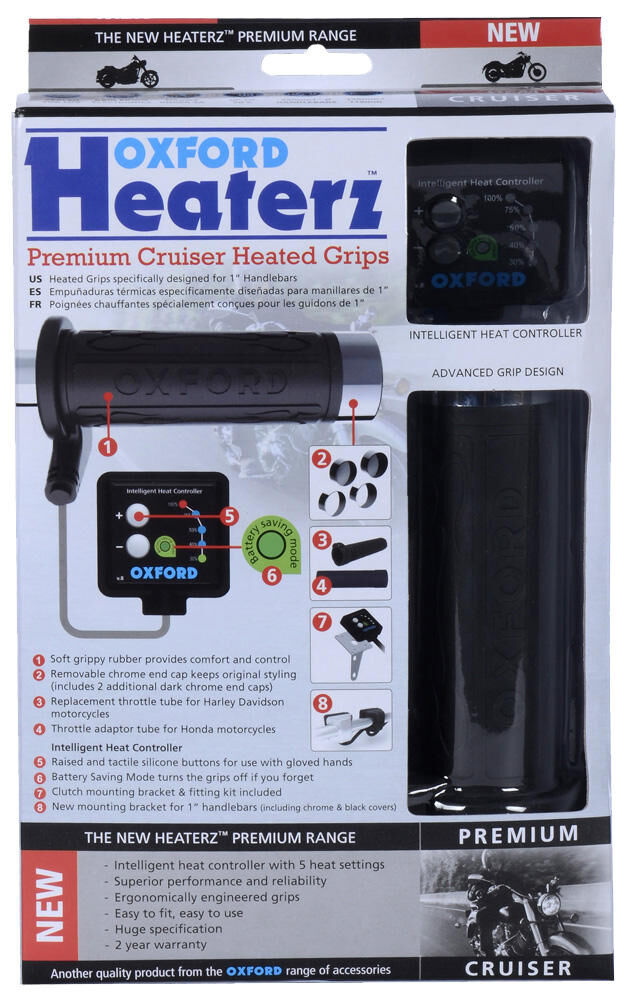 Oxford hotgrips®premium handvatverwarming