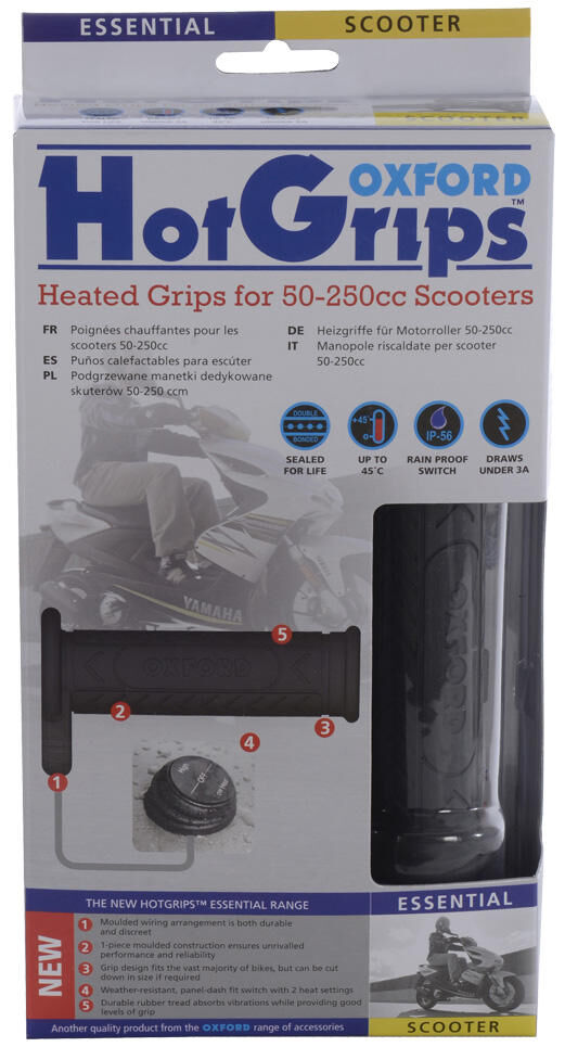 Oxford handvatverwarming hotgrips®essential .