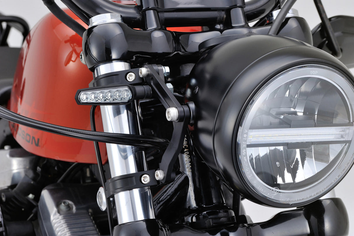 Daytona dual-axis koplamphouder bracket sh. aluminum 49mm sw adjustab
