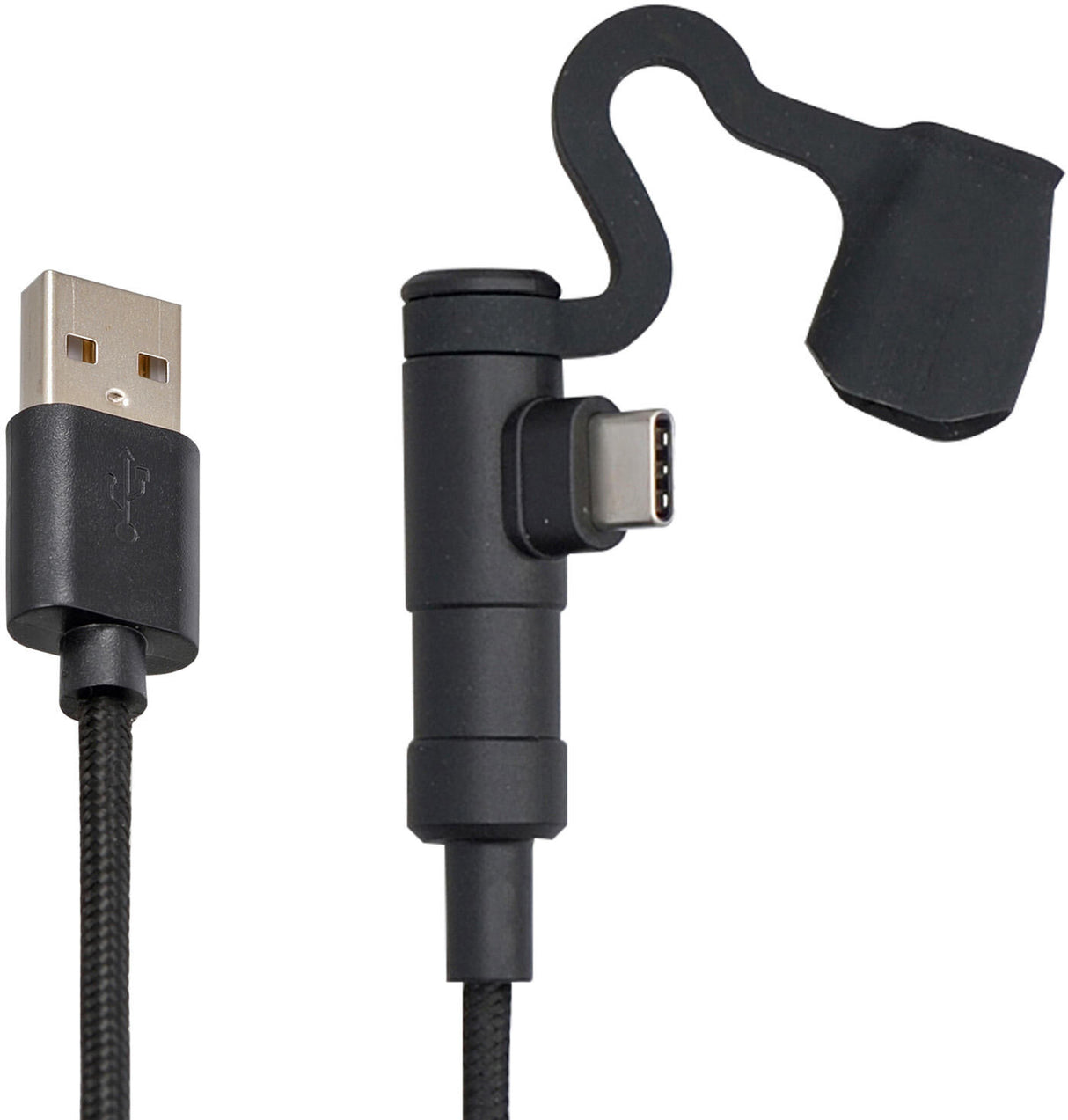 Daytona usb-oplaadkabel motorfiets usb kabel type-a naar type- sw 20cm