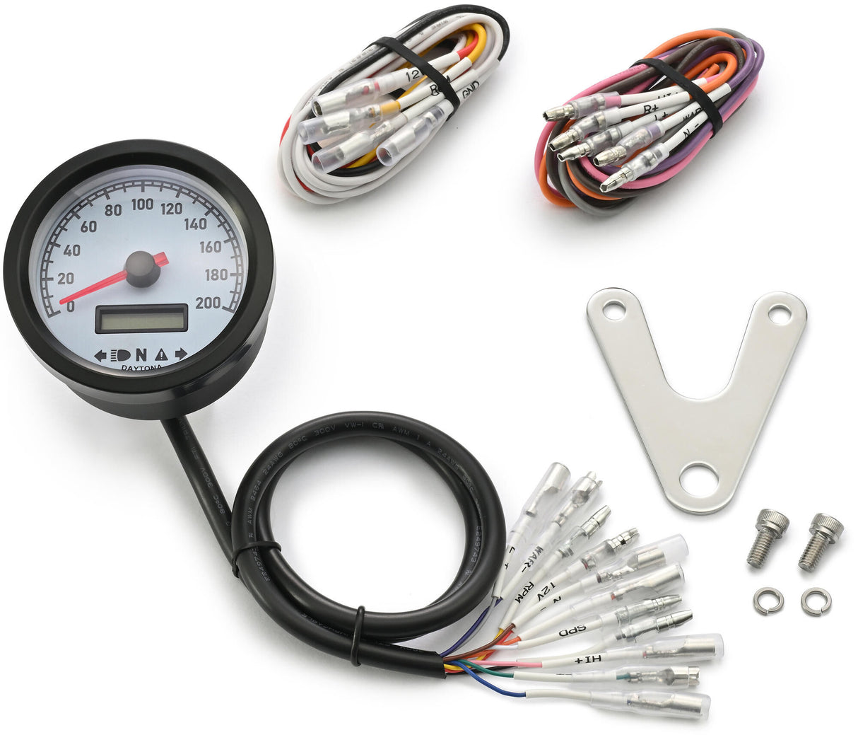 Daytona snelheidsmeter velona-wp snelheidsmeter velona60-wp sw ws 200km h snelheid