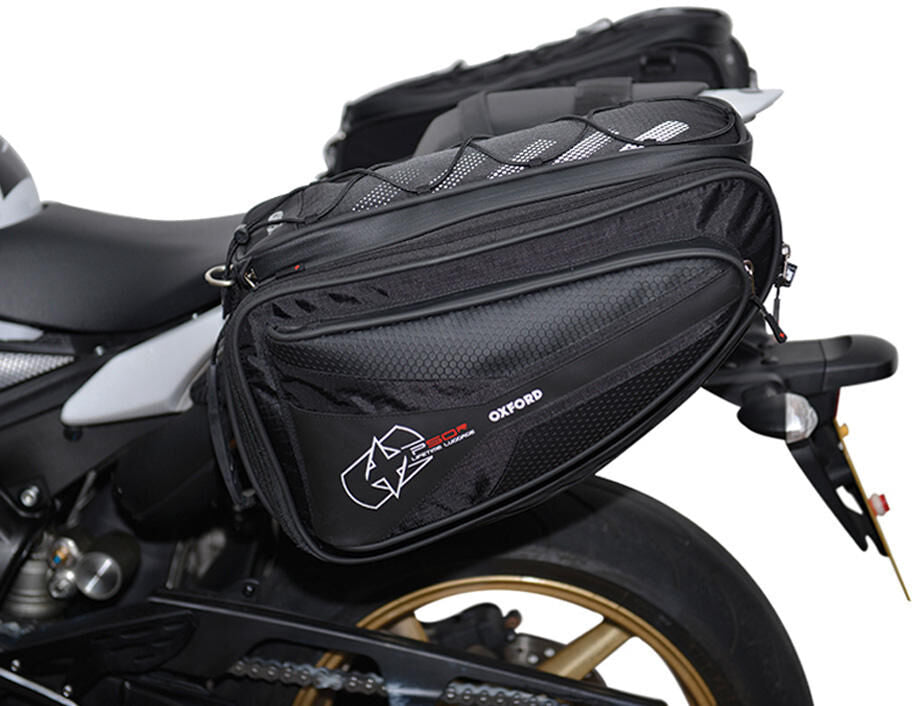 Oxford zijtassen p50r fietstassen . side pockets p50r black 2x25l