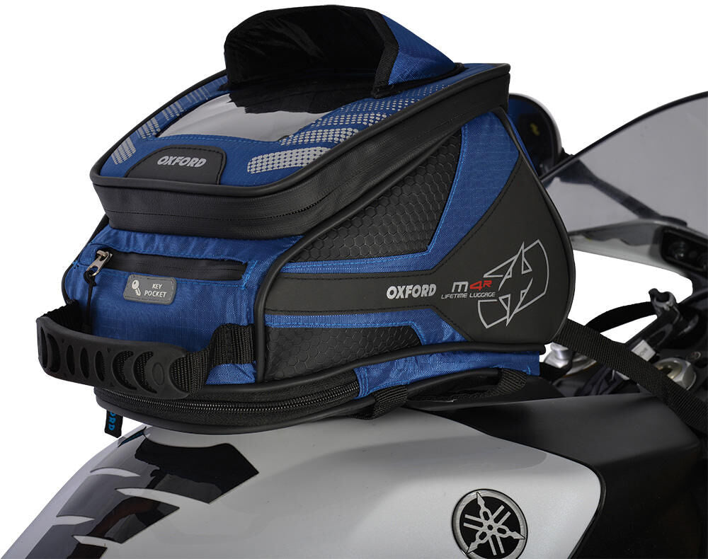 Oxford m4r tank rugzak tank rugzak m4r blauw 4l magneten banden