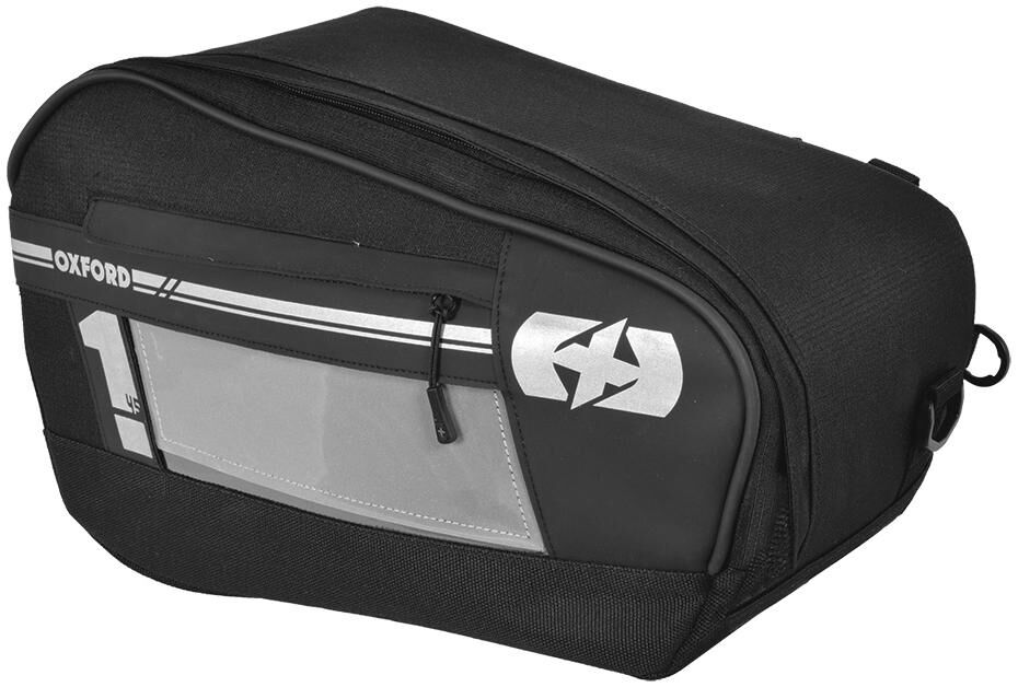 Oxford zijtassen f1 p45 side pockets f1 black 2x22.5l 45l