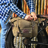 Oxford heritage tas panniers heritage 40 ltr brown