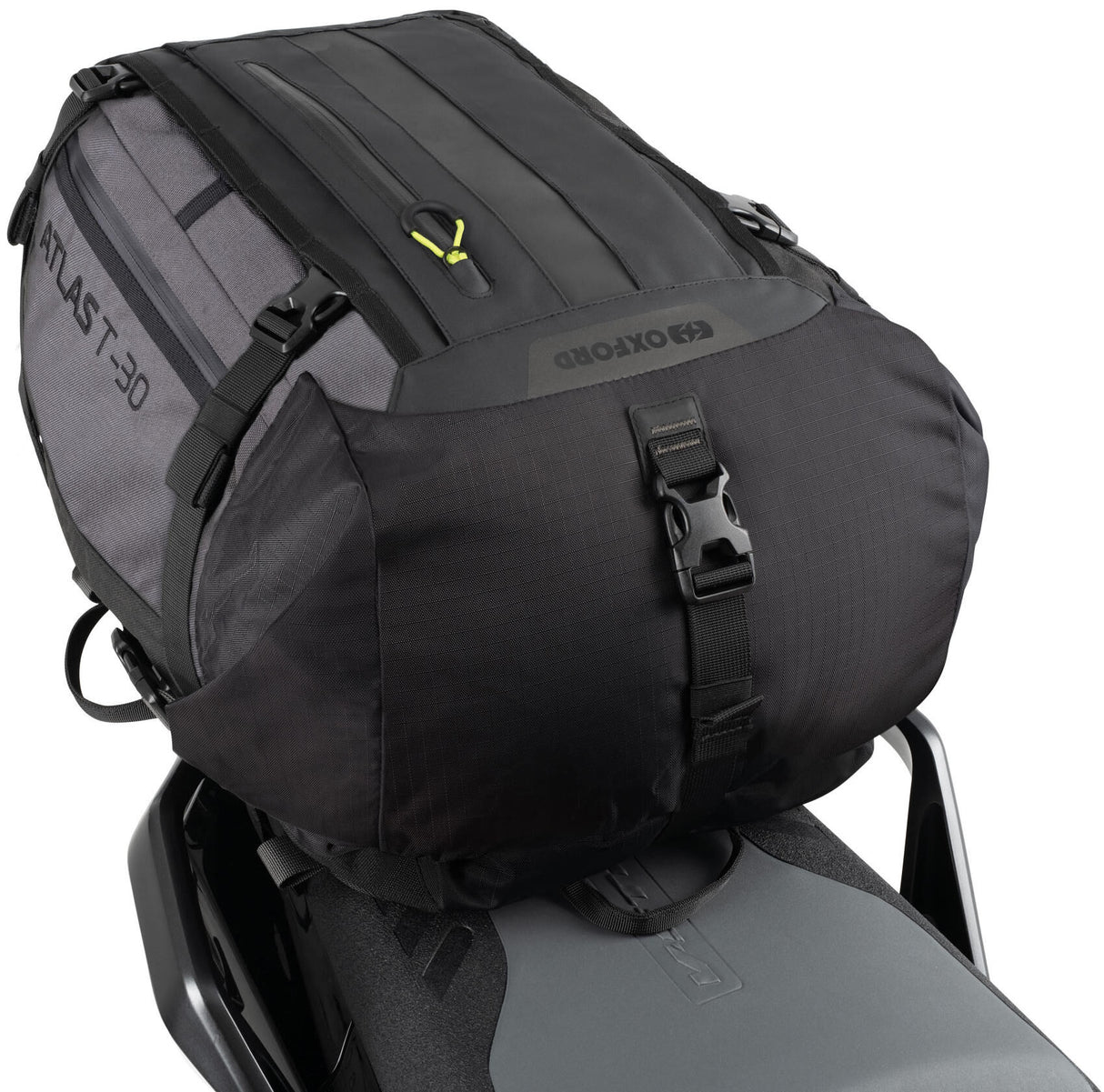 Oxford achtertas atlas t advanced atlas t-30 advanced tourp. grey sw