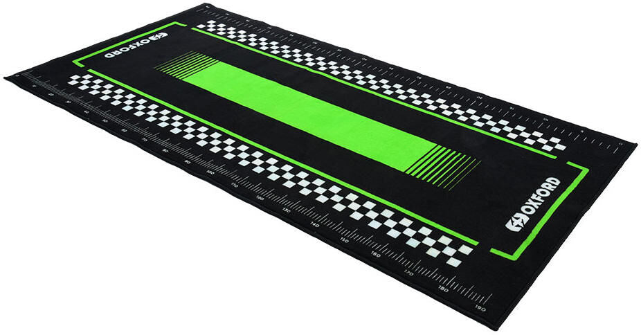 Oxford werkplaatsmat l workshop mat pitlane l 200x100cm green