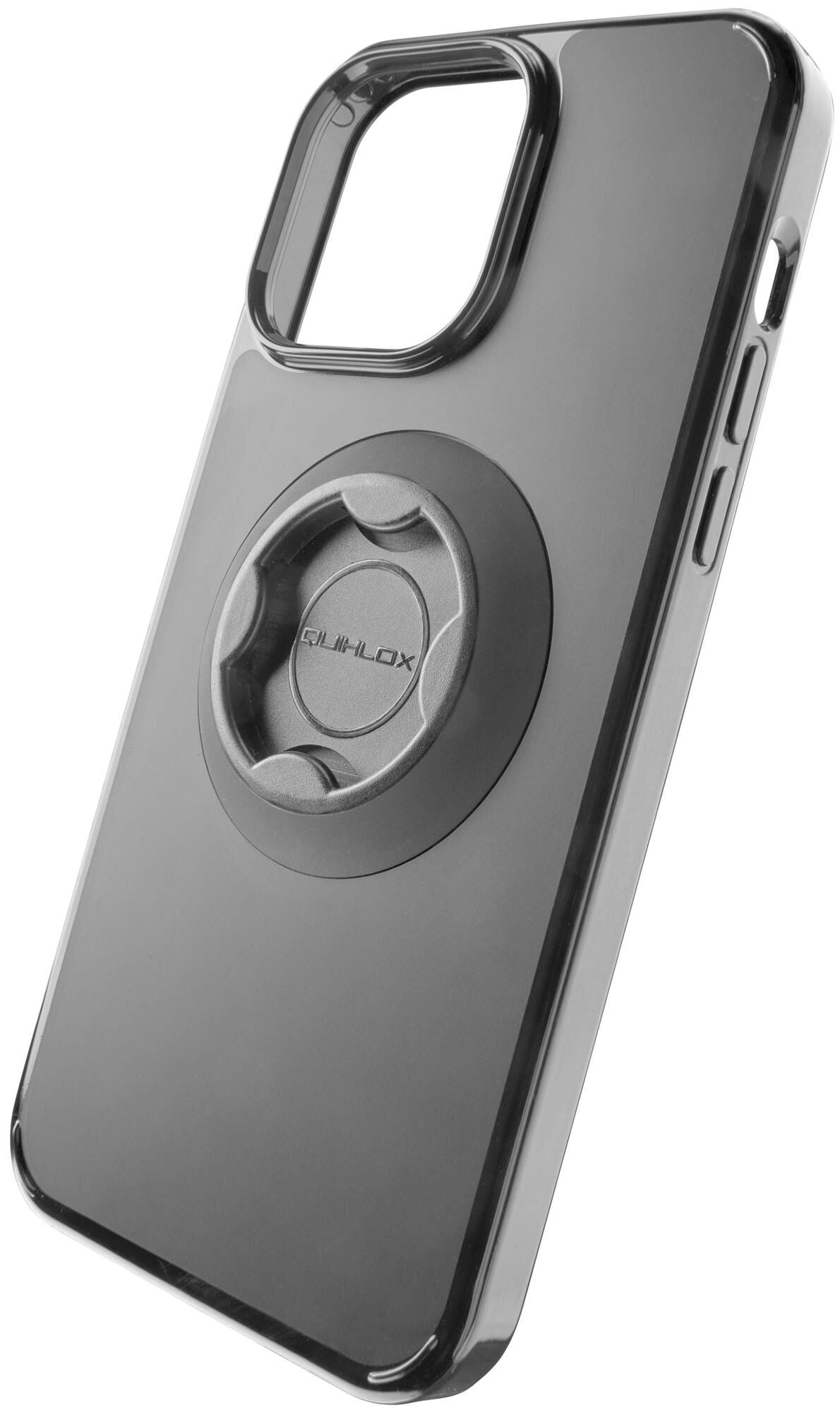 Interphone mobiele telefoon case quiklox handycase q-lox iphone14 bw