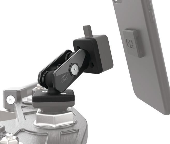 Oxford zwenkarm cliqr cell phone holder bracket steering tube w.