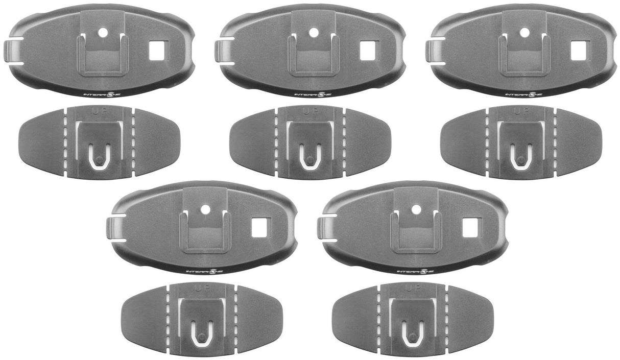 Interphone vervangende zelfklevende clips lijm clmaps interph. 5 stuks actief verbinden