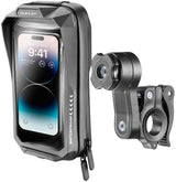Interphone gsm-houder quiklox met vasthoudsysteem cell phone holder interph quiklox case, mount 7 zol