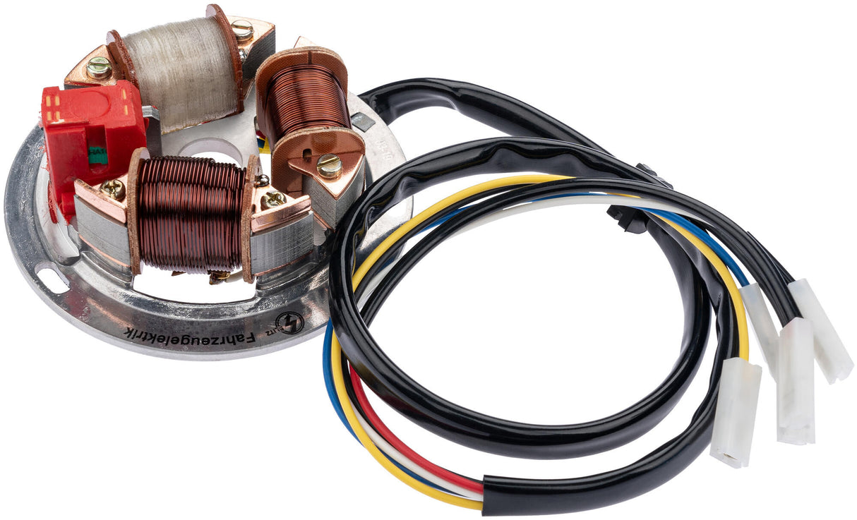 Grondplaat/stator base plate 12v 42/21w 8305.2/2-100