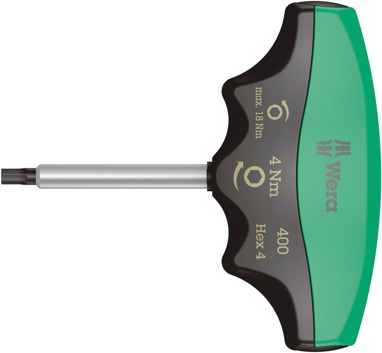 Wera t-greep - 400 hex