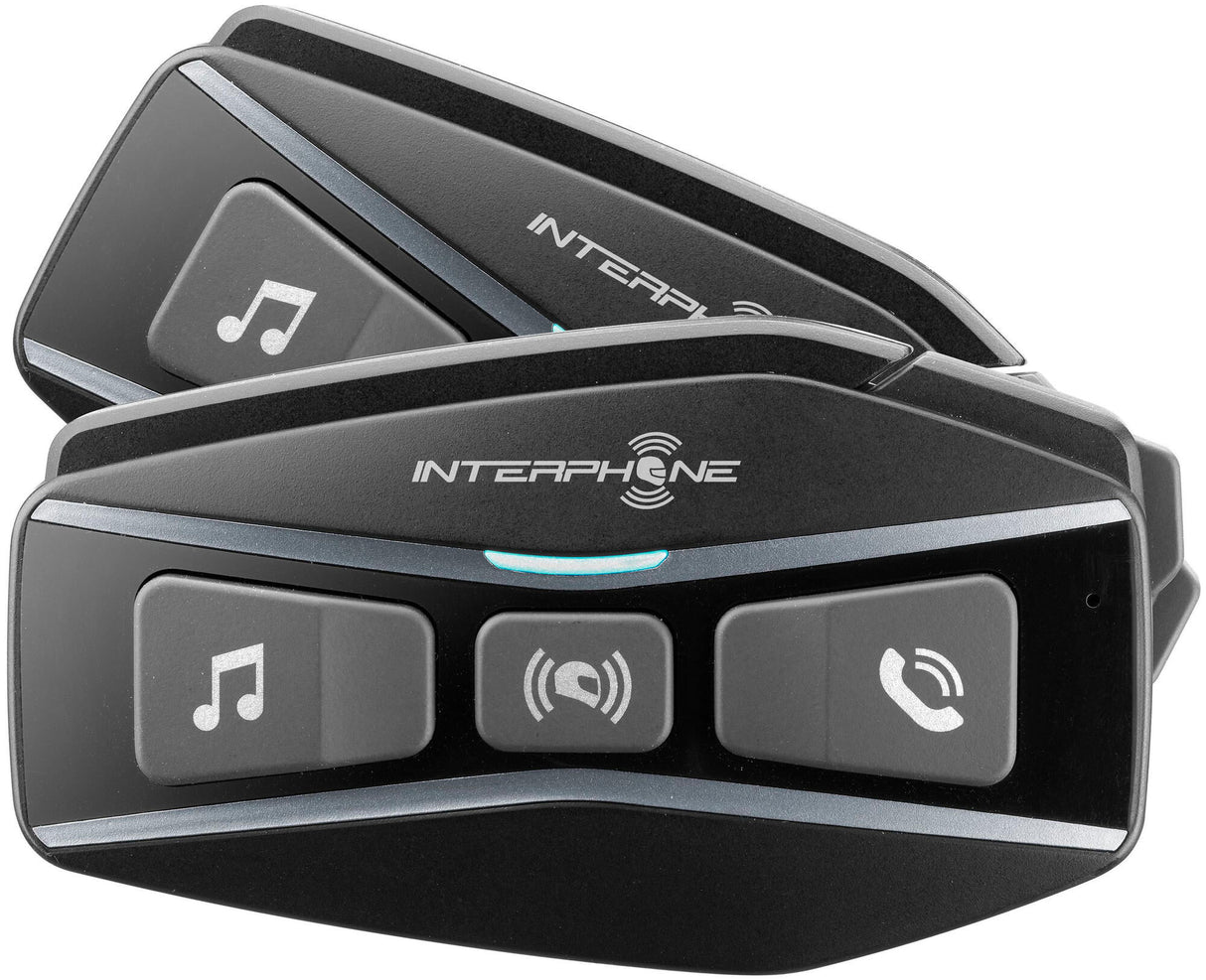 Interphone helm communicatie systeem u-com 16 helmet com.system interp. u-com 16 double kit