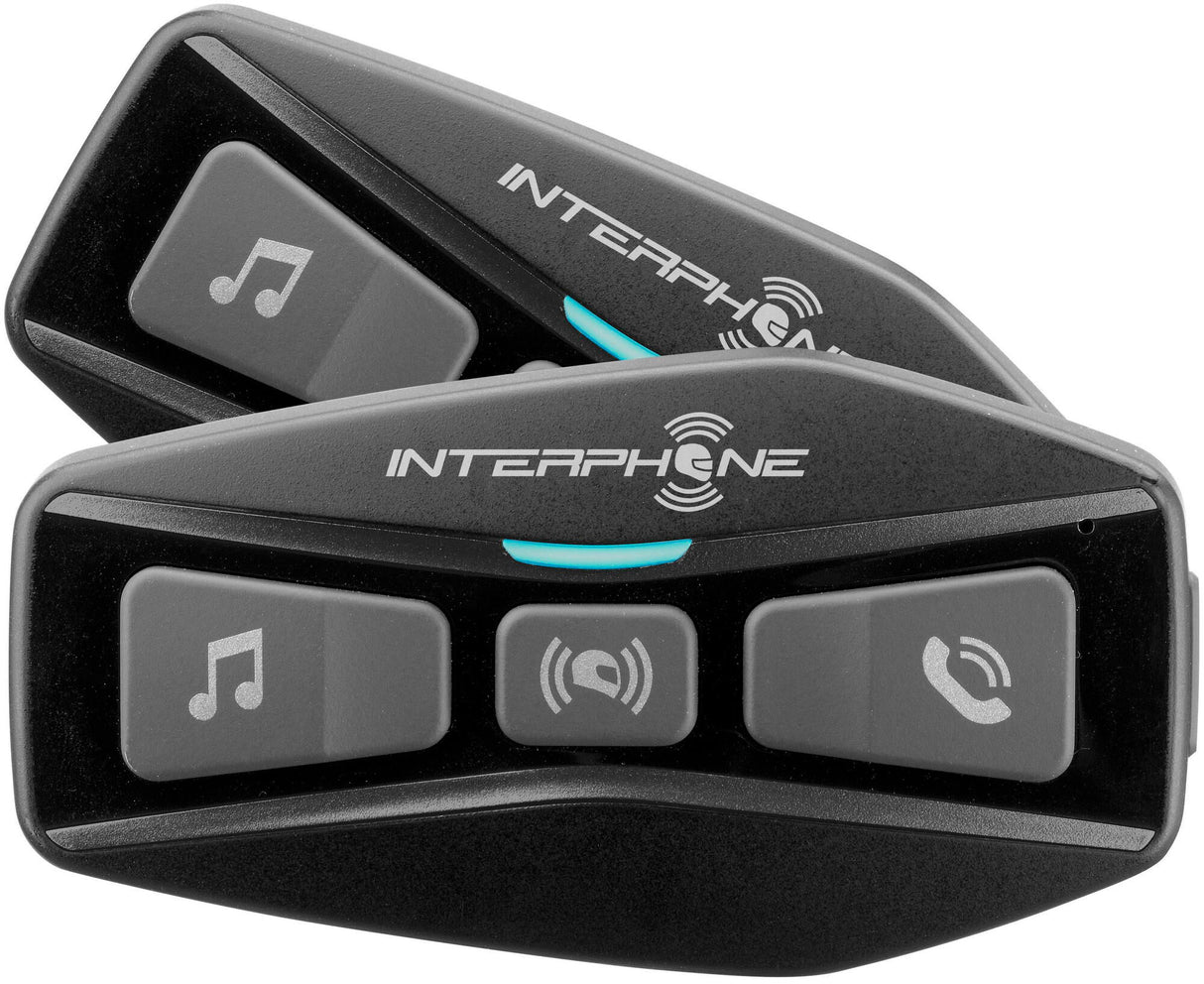 Interphone roer communicatie systeem u-com 2 helm com.system interp. u-com 2 dubbele kit