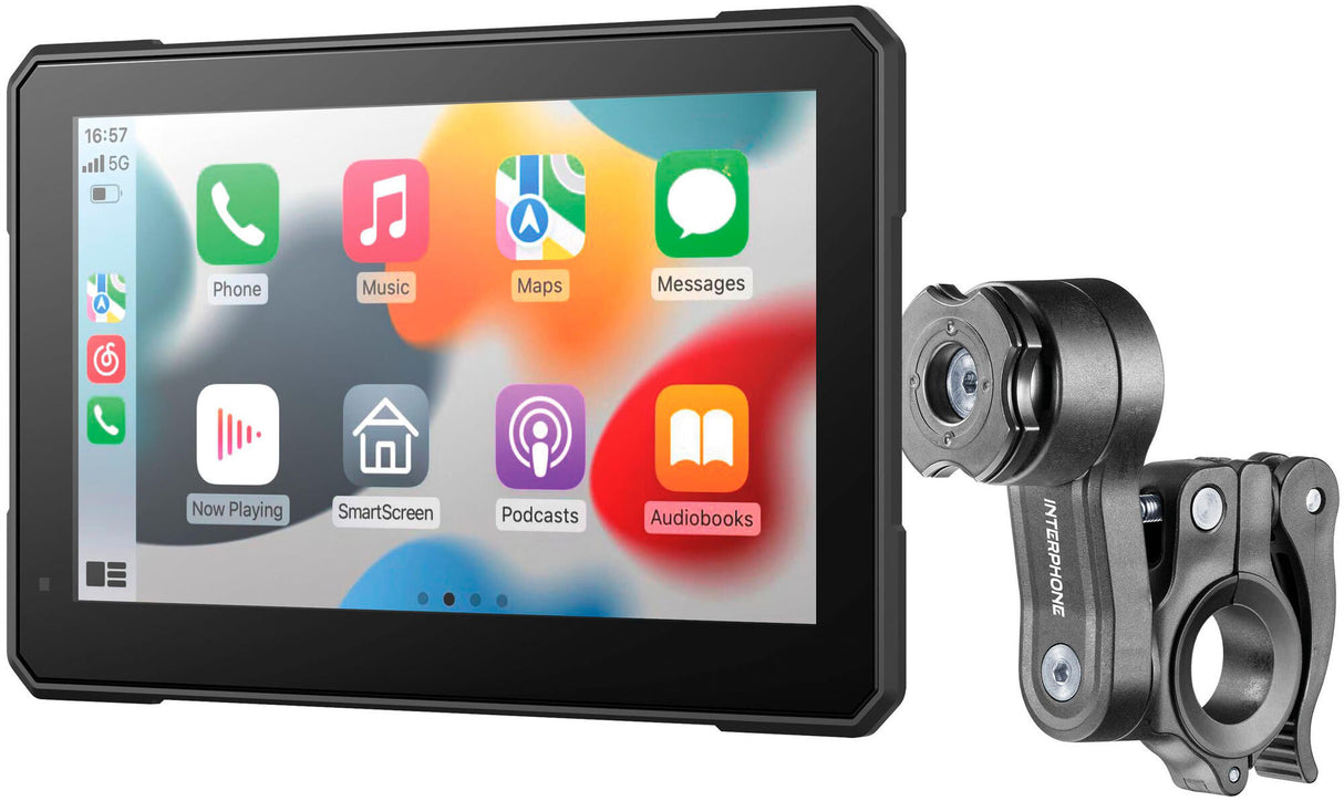Interphone infotainmentsysteem sync70 smart display . ridesync 70 car play, android auto 7