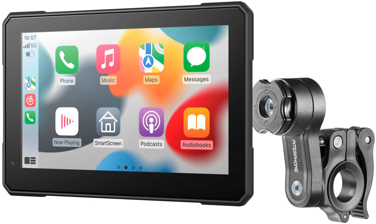 Interphone infotainmentsysteem sync70 essential smart display . ridesync e car play, android auto 7