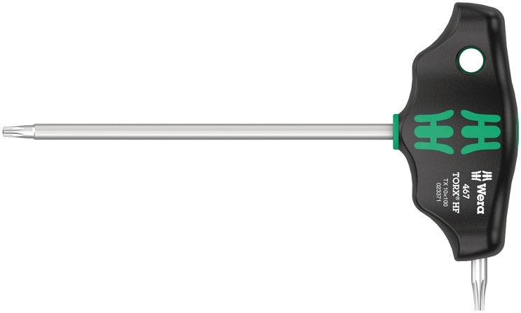 Wera schroevendraaier t-greep - torx tx 10