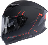 Spec-x integraalhelm sx-82.03 r2 stinger helmet sx-82.03 r2 black matt red xs pin rea