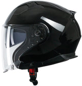 Spec-x jet helm sx-22.03 stinger jet helmet sx-22.03 stinger jet s black