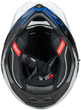Spec-x endurohelm sx-62.01 r1 stinger adv helmet spac-x sx-62.01 r1 stinger adv xs white blue