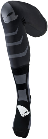 Ufo plast sokken off-road socks ufo long black grey gr. m