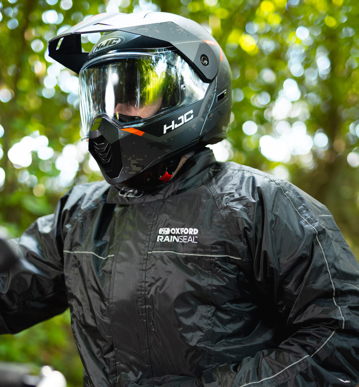 Oxford regenjas rainseal thermo van rain jacket rainseal thermo black s