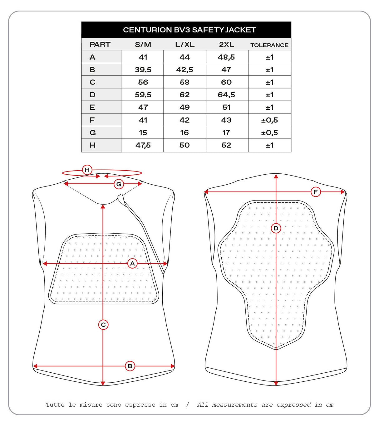 Ufo plast protector vest centurion bv3 protector vest ufo bv3 centurion black l xl