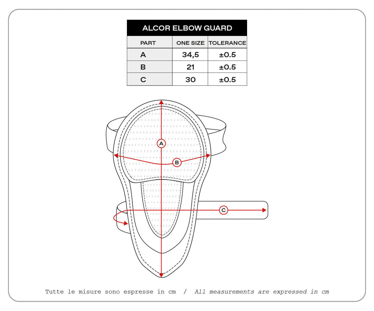Ufo plast elleboog protectie alcor . elbow protector ufo alcor black