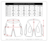 Ufo plast protector broek muryan mv6 . children's protec. trouse muryan mv6 black gr. m