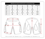 Ufo plast protector broek reborn mv6 . children's protec. trouse reborn mv6 black gr. s