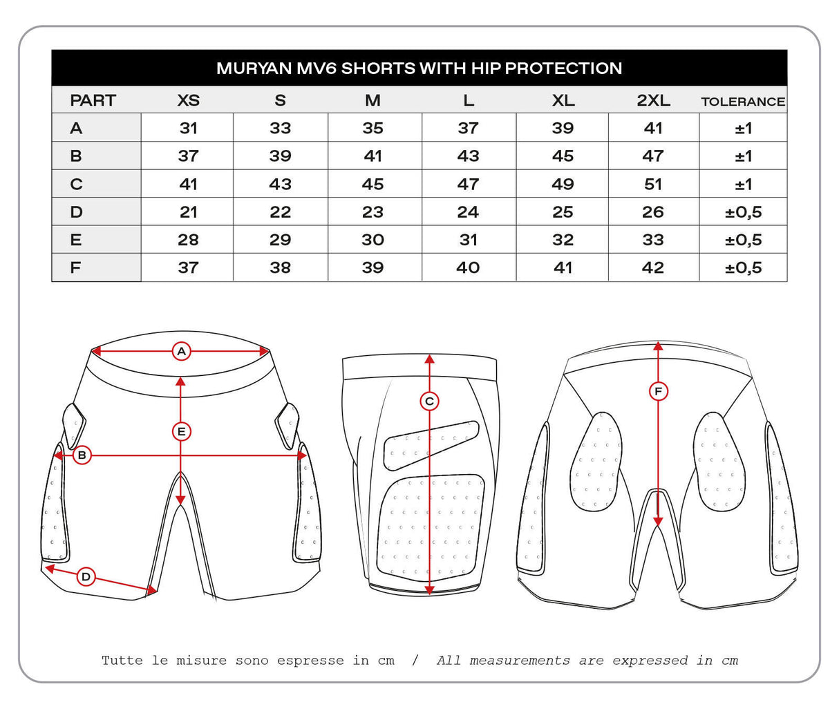 Ufo plast protector broek muryan mv6 protector pants ufo muryan mv6 black gr.xxl